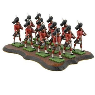 Lot 217   
Britains Ltd. Cameron Highlanders Military Figurines, Twelve (12)