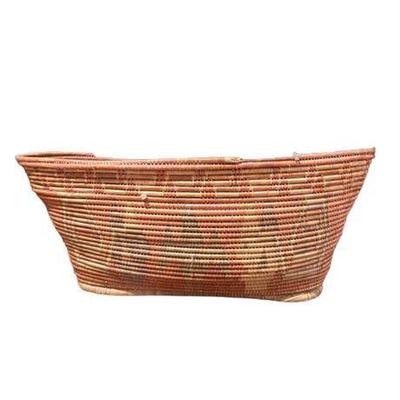 Lot 168 
Native American Coiled Basket with Thunderbirds