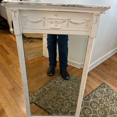 French Provincial distressed mirror  