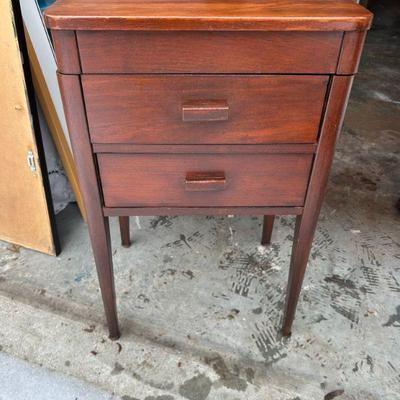 Vintage sewing stand 