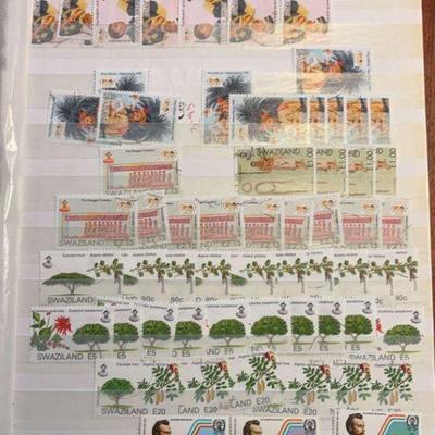 Swaziland stamps assorted