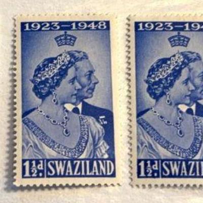 1948 royal wedding silver anniversary swaziland