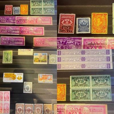 Tax revenue stamps 1920 slovak republic & french victims of war stamps
