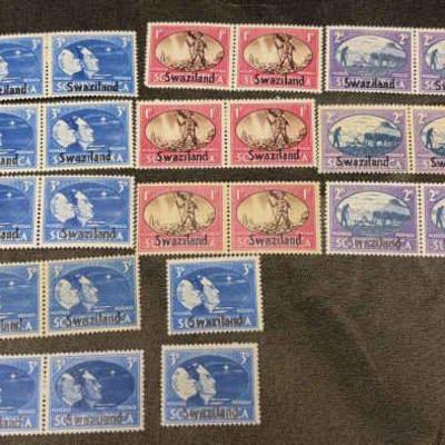 Swaziland 1946 king george vi peace victory stamps