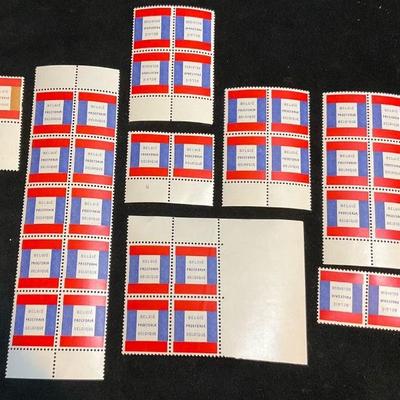 Belgium test stamps