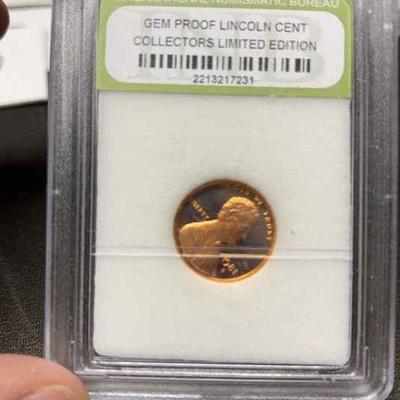 1981s gem proof lincoln cent lot 2