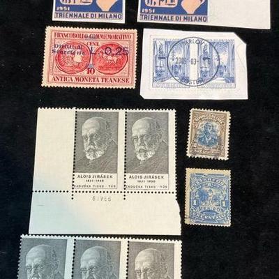 1951 italy imperforated great proof 55 czechoslovakia stamps & more