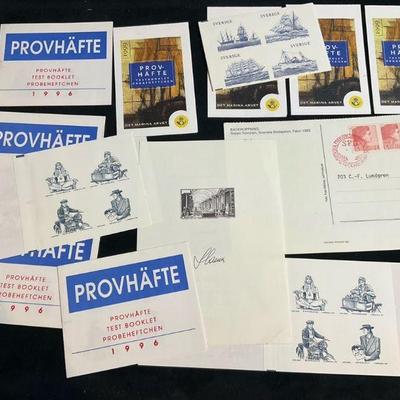 Swedish test booklets more