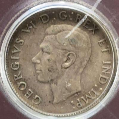 1939 canada 25c coin
