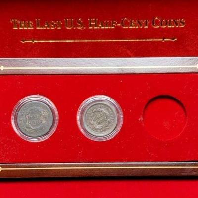 Half cents 1810 1855