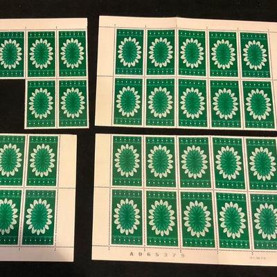 Collectible polish postage stamps
