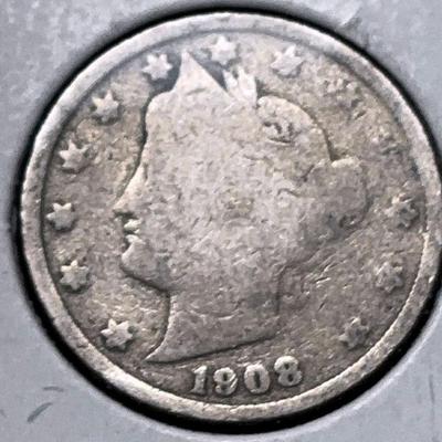 1908 liberty nickel