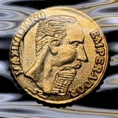 1865 rs mexico gold emperor maximilliano