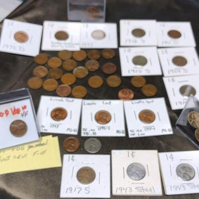 Lincoln cent collection