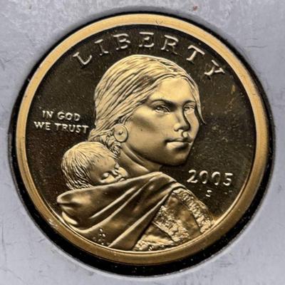 2003s and 2005s sacagawea gem proofs