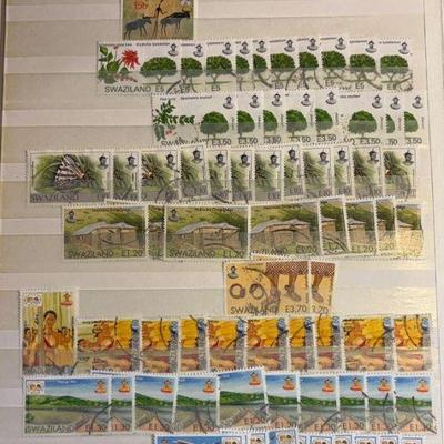Swaziland stamps a variety