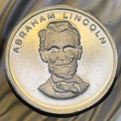 1 gram 999 silver abraham lincoln