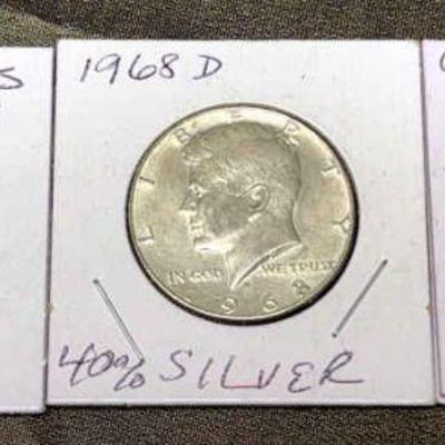 Kennedy half dollar tax tokens