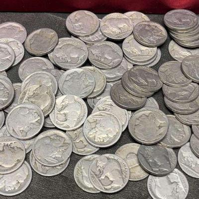 Buffalo nickels no dates