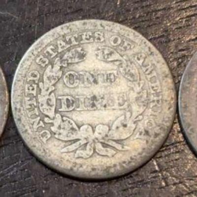 U s. seated dimes 1930s 1950s