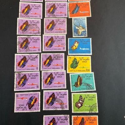 Somalia c75 c81 stamps
