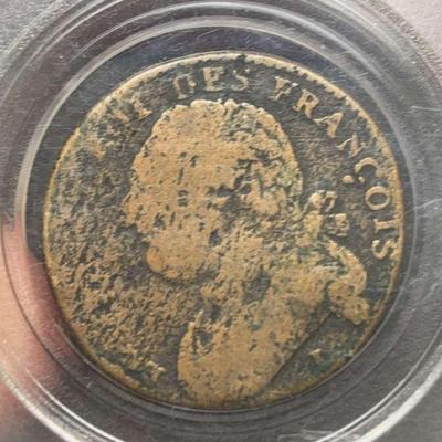 France louis xvi, deniers coin