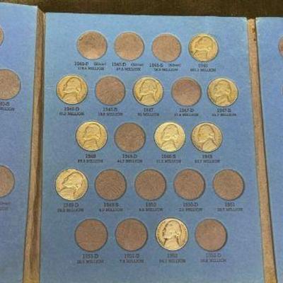 Jefferson nickels 1938 d later dates