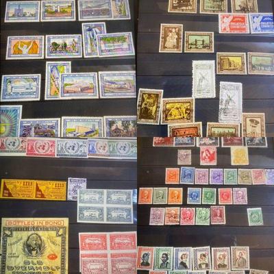 Ny world fair nasa & more international & domestic stamps