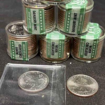 Danbury mint uncirculated quarters