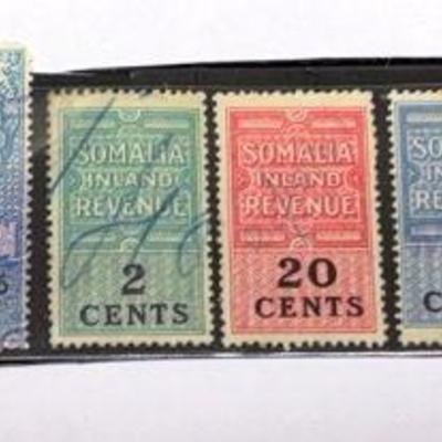 Stamps burma eritrea & somalia