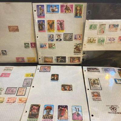 Collectible stamps of liberia lot 1