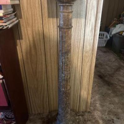 Marble pillar that is said to be from Hearst Castle