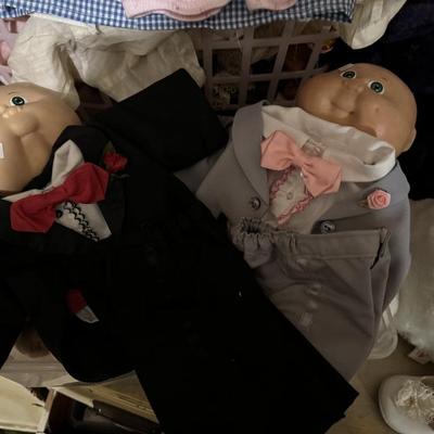 Boy cabbage patch dolls 
Cabbage Patch Tuxedos