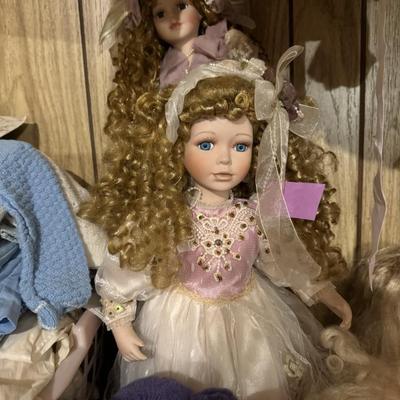 Porcelain dolls