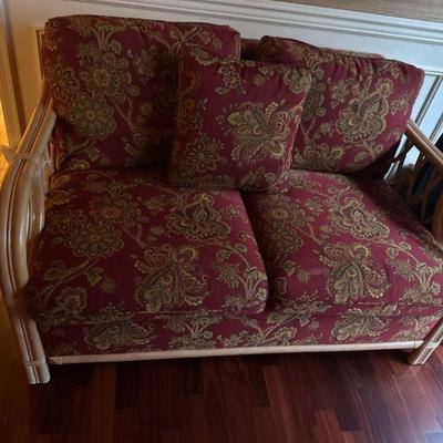 Bamboo love seat