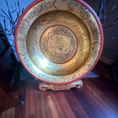 Brass plate