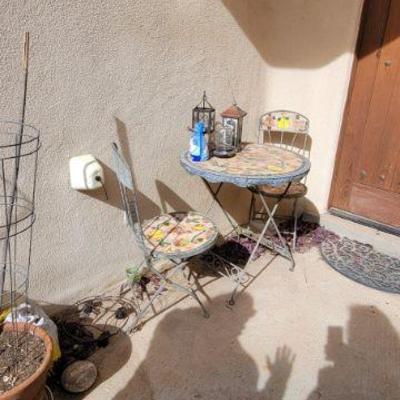 Tiled patio set $150
SOLD