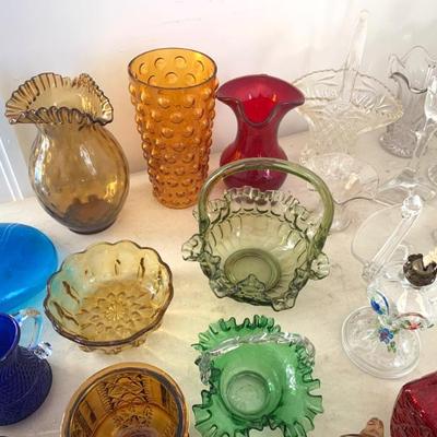 Vtg. glassware 