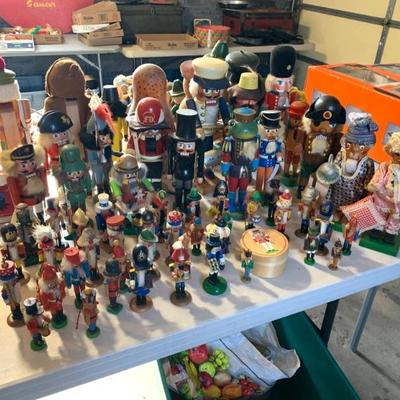 Lg. lot nutcrackers