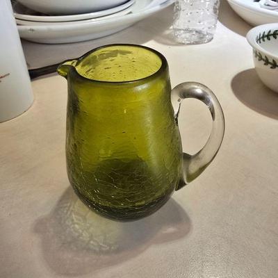 Crackle glass