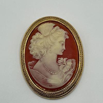 Cameo Brooch
