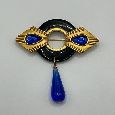 Vintage Brooch signed JJ