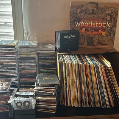 Records, CD's, DVD's