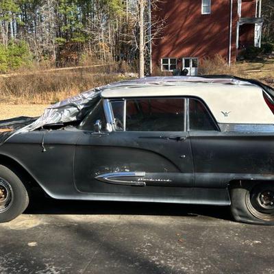 Vintage Ford Thunderbird Project Car
Classic Ford Thunderbird with a hardtop roof. A restoration project with tons of potential! Vintage...