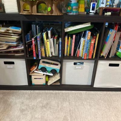 Storage shelves