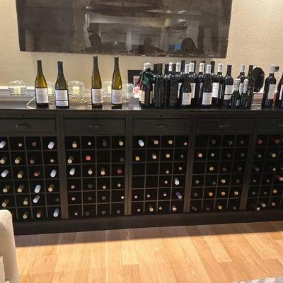 Storage shelves