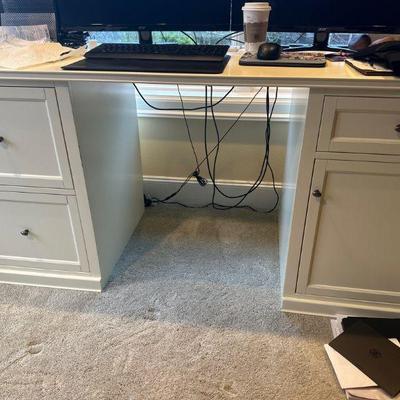 Pottery Barn Logan Executive Desk