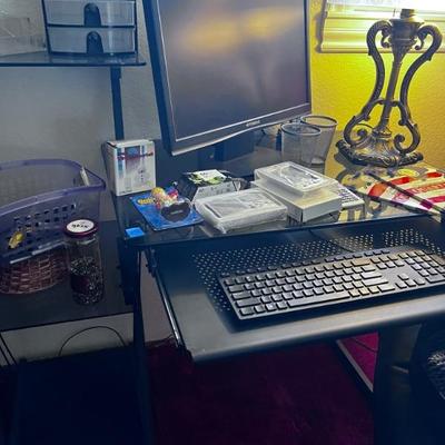 GLASS DESK