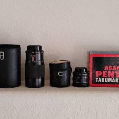 Ga185 vintage minolta camera pentax lenses