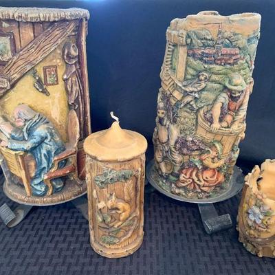 Ga135 vintage german gunter candles